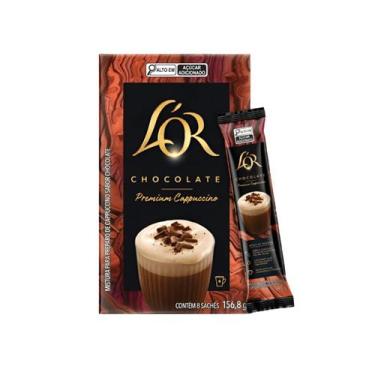 Imagem de Cappuccino Premium Stick Lor - 8un - L'OR (Padrão Premium)
