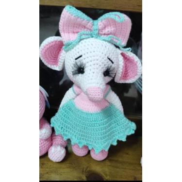 Imagem de Ratinha artesanal Tam M feito nos maiores padrões de delicadeza - Guga