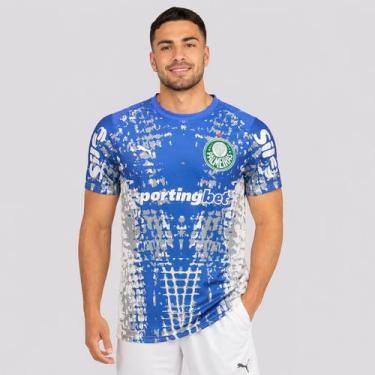 Imagem de Camisa Puma Palmeiras Goleiro Edição Especial 2026 Patch Libertadores,