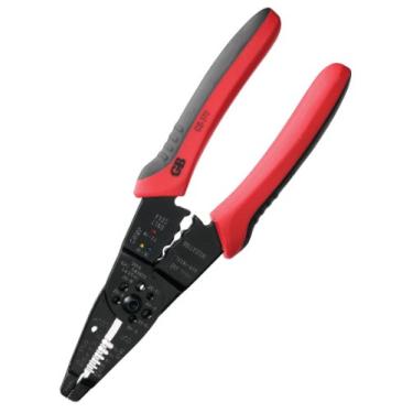 Imagem de Gardner Bender Descascador de fios elétricos multiferramentas GS-370, aderência confortável, fio sólido e trançado, 22-10 AWG, ferramenta manual, 20,5 cm.