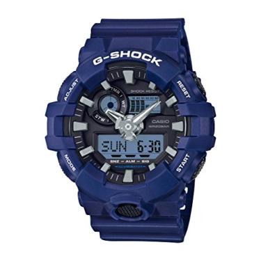 Imagem de Casio Relógio casual masculino de resina de quartzo 'G Shock', Azul, ONE SIZE, Digitais
