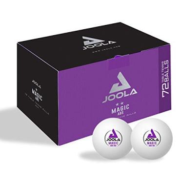 Imagem de JOOLA Bolas Magic ABS 2-Star Training Tennis Balls, brancas (44216)