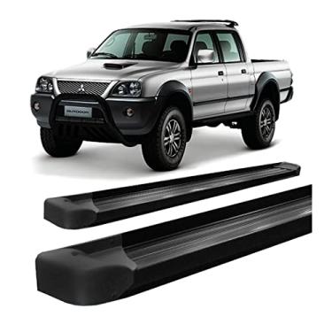 Imagem de Estribo L-200 SPORT/OUT Plataforma de Alumínio Preto C/Dupla