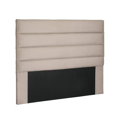 Imagem de Cabeceira Para Cama Box Queen 160cm Suede Bege