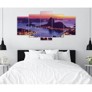 Imagem de Quadro Decorativo Sala Quarto Escritório Rio de Janeiro