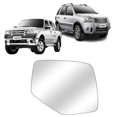 Imagem de Lente Retrovisor Com Base Ecosport /Ranger 08-09 Ld Esquerdo