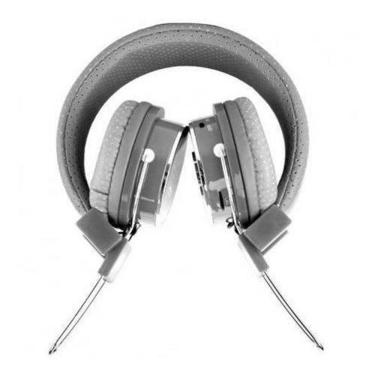 Imagem de Fone Ouvido B05 Headphone Radio Fm  Bluetooth Sem Fio Cinza