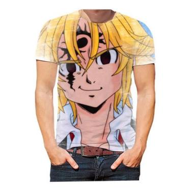 Imagem de Camisa Camiseta Meliodas Séries Anime Mangá Desenhos Hd 03 - Estilo Kr