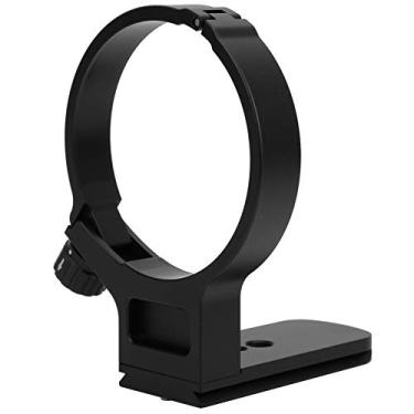 Imagem de Serounder Anel de montagem em tripé de lente de câmera para Tamron 100-400 mm f4.5-6.3 Di VC USD (A035), anel adaptador de suporte de tripé de lente de liga com função de placa de liberação rápida