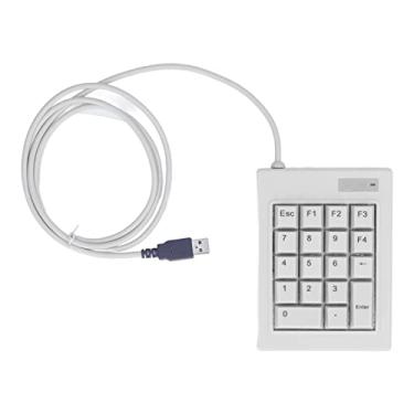 Teclado numérico universal usb com fio teclado numérico portátil pequeno  contabilidade financeira número silencioso teclado teclado