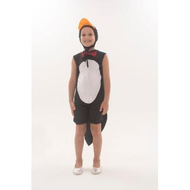 Imagem de Fantasia Infantil De Pinguim - 8 Anos - Lezoo