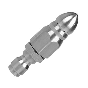 Imagem de Fityle 1/4" M Bico de spray de tubo de limpeza de ralo de alta pressão para máquina de lavar