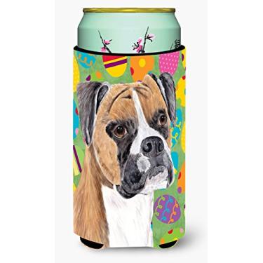 Imagem de Boxer Easter Eggtravaganza Tall Boy Beverage Insulator Beverage Insulator Hugger
