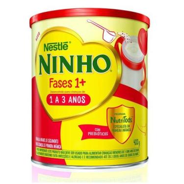 Imagem de Fórmula Infantil Em Pó Nestlé Ninho Fases 1+ Em Lata 400G - Nestle