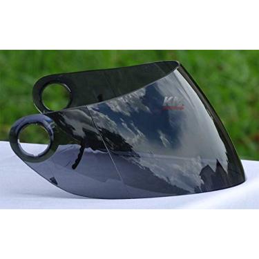 Imagem de Viseira Fumê Compativel Shark S600 / S650 / S700 / S800 / S900 / Openline Tratamento anti risco Polivisor