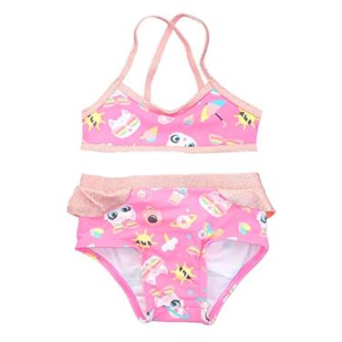 Imagem de Biquini Kids Menina Infantil Praia Proteção Solar Uv Puket