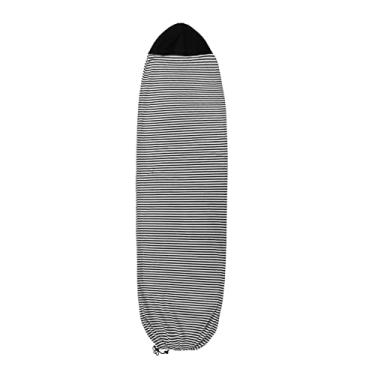 Imagem de Capa protetora para de prancha de surf Bolsa de armazenamento de prancha de surf para prancha de stand-up paddle, 200cm x 50cm Preto