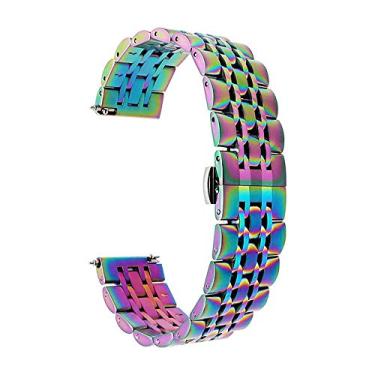 Imagem de Pulseira 22mm Metal 7 Elos compatível com Galaxy Watch 3 45mm - Galaxy Watch 46mm - Gear S3 Frontier - Amazfit GTR 47mm - Marca LTIMPORTS (Mosaico)