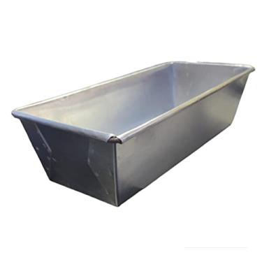 Imagem de FORMA BROA DE CENTEIO ALUMINIO 25x9x7,5CM FORMA DE PÃO CASEIRO