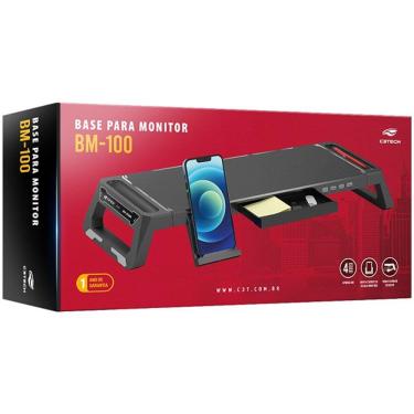 Imagem de Base para Monitor BM-100BK Preto C3 TECH