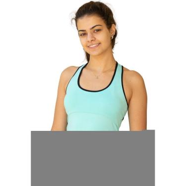 Imagem de Regata Feminina Fitness Verde Aruba Isa
