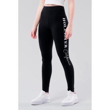 Imagem de Calça Legging Hollister Preto Logo