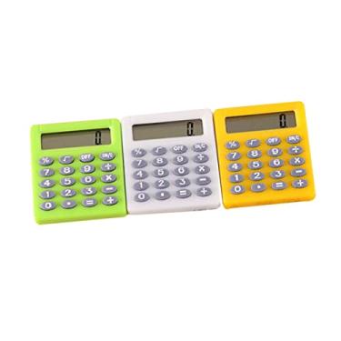Imagem de PLAFOPE Calculadora Minúscula 3 Peças Calculadora Portátil Computador Aluna Calculadoras De Estudante