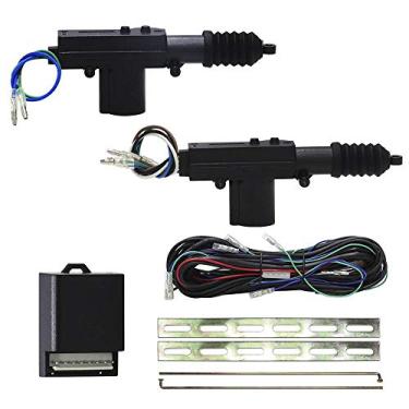 Imagem de Kit Trava Elétrica Universal Mono Serventia 2 portas