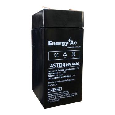 Imagem de Bateria Selada Recarregável 4v 4ah Automação Balanças Brinquedos Hobbies 