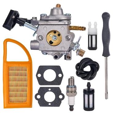 Imagem de Mikatesi 4282-120-0606 BR600 BR700 Kit de carburador para Stihl BR500 BR550 BR 500 550 600 peças de soprador de folhas, substituem Zama C1Q-S183 C1Q-S184 4282-120-00-0-0 607 607 282-120-0608