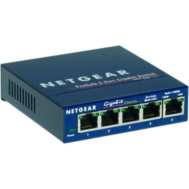Imagem de Switch Netgear de 5 portas Gigabit Desktop ProSafe
