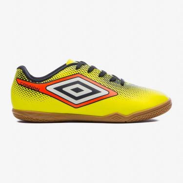 Imagem de Chuteira Indoor Umbro Cannon Jr - Limão