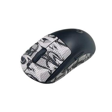 Imagem de Fita de aderência para mouse Gemini compatível com Logitech G Pro sem fio, aderências, pegas de mouse, skin de mouse, adesivos de mouse para jogos, fita de aderência para mouse Logitech, Logitech