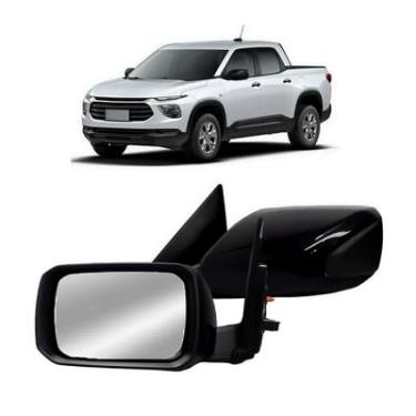 Imagem de SPJ, RETROVISOR ELÉTRICO P/MONTANA 2023 DIANTE LISO MOTORISTA EB1033