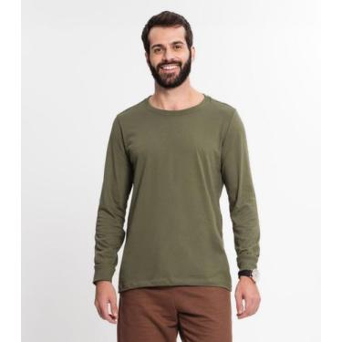 Imagem de Camiseta Meia Malha Básica Masculina Kohmar Verde