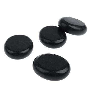 Imagem de Conjunto de massagem de pedras de basalto quentes naturais de cerâmica aquecedor elétrico profissional spa salão pedra de energia para corpo inteiro mulheres homens adultos ferramenta fria quente