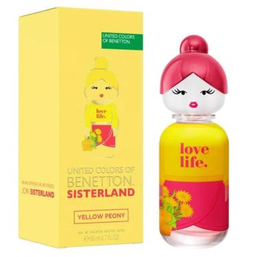 Imagem de Sisterland Yellow Peony United Colors Of Benetton Eau De Toilette 80Ml - Perfume Feminino