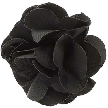 Imagem de Vittorio Vico Broche de lapela floral de cor sólida formal para meninos premium - Boutonniere, broche, 1.5" (3.80CM), Poliéster, Não aplicável