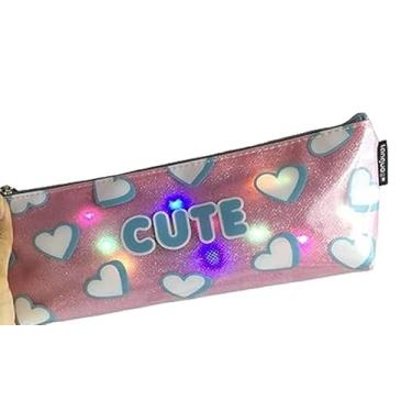 Imagem de Estojo Escolar Lápis Porta Caneta Colorido Papelaria Coreana Japonesa (Cute)