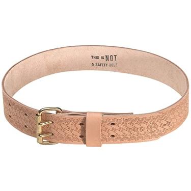 Imagem de Klein Tools 5415S Cinto de ferramentas de couro em relevo resistente, pequeno