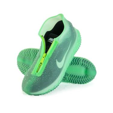 Imagem de HTHOY&GOWY Capas impermeáveis para sapatos – Capas de silicone para sapatos de chuva com zíper, reutilizáveis, dobráveis, antiderrapantes, laváveis, protetores de sapatos, galochas para crianças, homens e mulheres