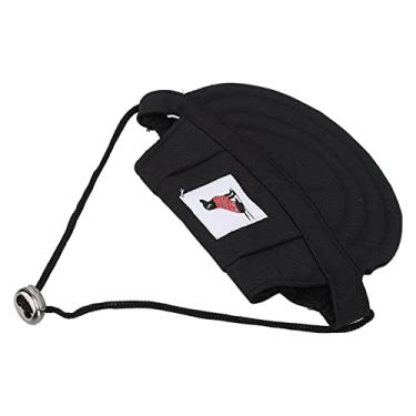 Imagem de Chapéu para animais de estimação para cães ao ar livre chapéu de sol elegante verão respirável com orifícios para cães médios