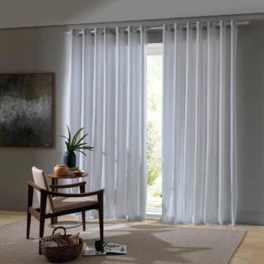 Imagem de Cortina Para Sala Quarto Salta Bella Janela 4,20m x 2,80m