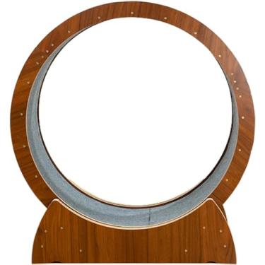 Imagem de Roda de corrida para gatos brinquedos de madeira - marrom grande roda de esteira para gatos/roda de exercícios para gatos, roda de gato para espaço interno silencioso e pequeno, diâmetro S 8