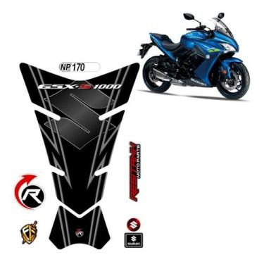 Imagem de Protetor De Tanque 3d Suzuki Gsx S 1000 Srad Bandit Hayabusa - Resitan