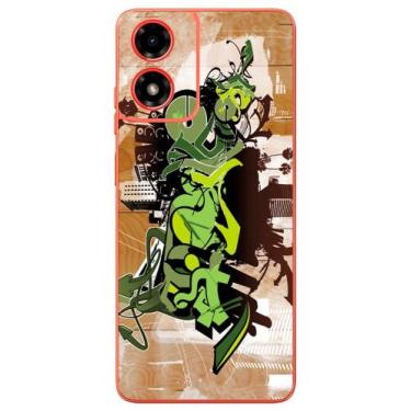 Imagem de Capa Adesivo Skin072 Verso Para Motorola Moto G04S (2024) - KawaSkin