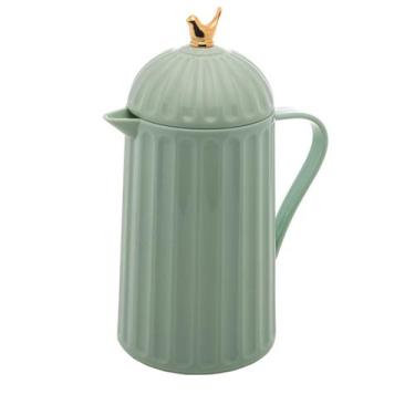 Imagem de Garrafa Térmica Bird Menta de 600ml de Plástico Wolff, 600ml, Verde Me