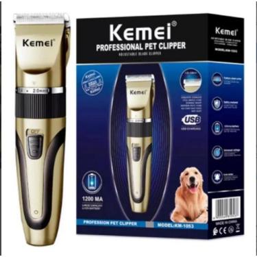 Imagem de Máquina Kemei Pet Animais Cães Gatos Profissional  110v/220v