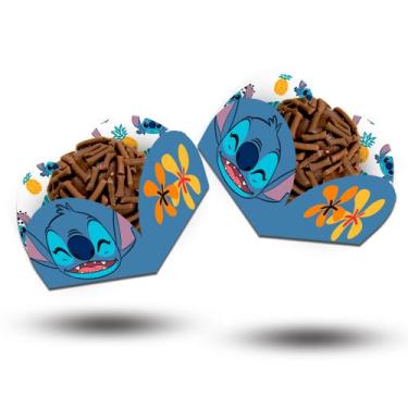 Imagem de 40 Forminhas para doces Decoração STITCH festa aniversário - FESTCOLLO