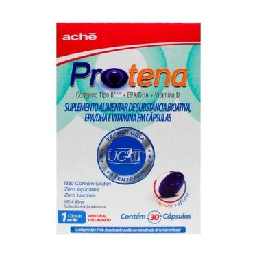 Imagem de Colágeno não Hidrolisado Tipo II 40mg 30 Cápsulas - Protena